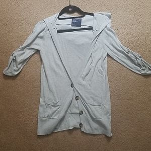 American Eagle button front sweater